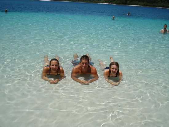 Wir geniessen diesen tollen See