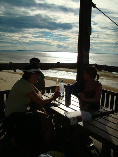 Warten bei Sonnenschein