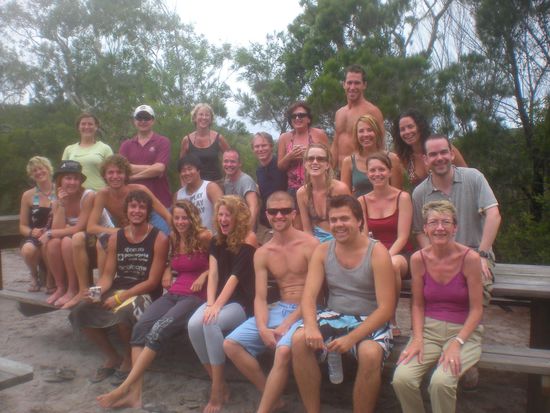 Unsere tolle Gruppe für die 3-Tage auf Fraser Island