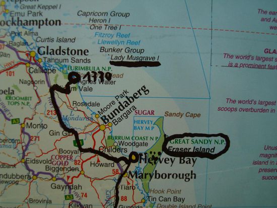 Fraser Island- Hervey Bay- 1770