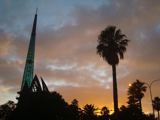 Immerhin eine schöne Morgenstimmung