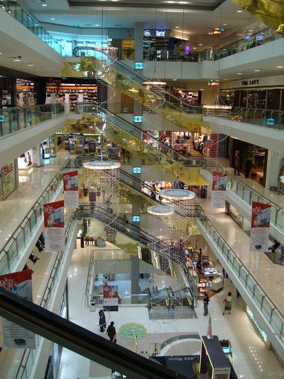 Topmoderne Einkaufscentren