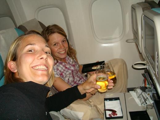 Gratis Champagner nehmen wir doch immer