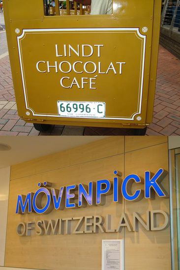 Die Schweiz ist überall ein bisschen