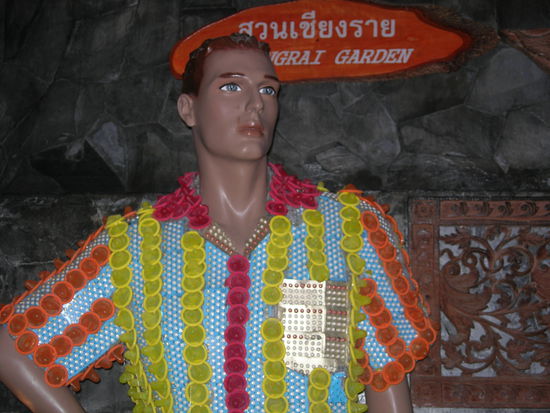 Deko im Restaurant Cabbages and Condoms - Erloes fuer den Kampf gegen Aids