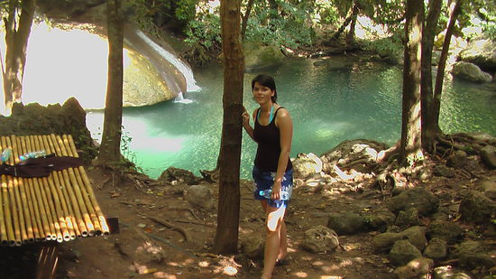 5 Stufe der Erawan-Wasserfaelle