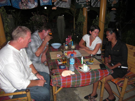 Nette Unterhaltung bei Bernies Geburtstag