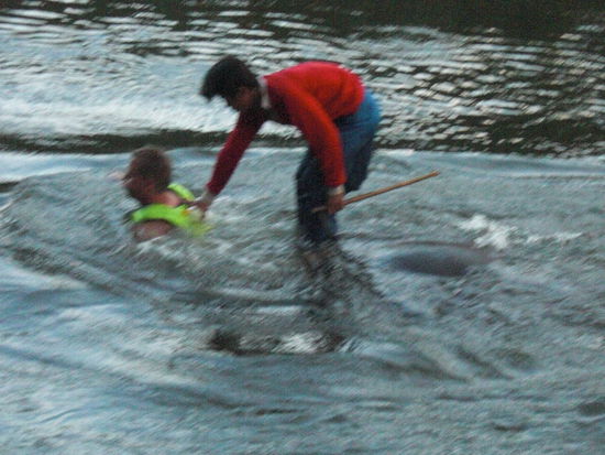 Das Gefuehl nicht den Boden aber den Elefanten unter den Fuessen zu verlieren ist etwas gewoehnungsbeduerftig