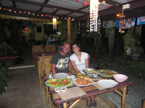 Soviel zum Thema leckeres Essen...keine Angst das haben wir nicht alles nur zu zweit zu uns genommen 