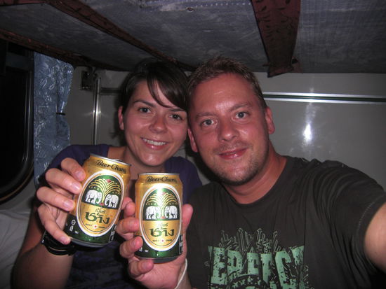 Beim "Betaeuben" fuer die Nacht...