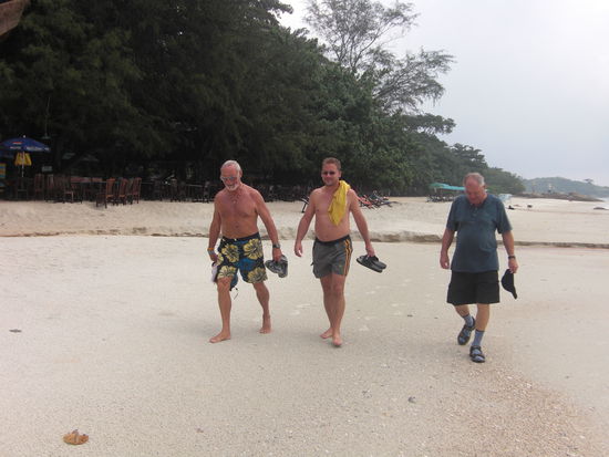 Dann ging es doch weiter... Der naechste Schauer hat aber nicht lange auf sich warten lassen....