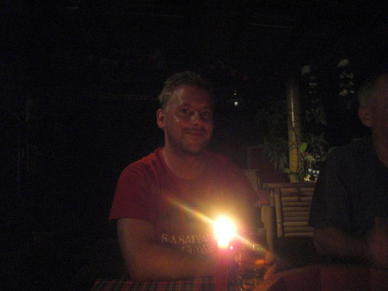 romantischer Abend bei Kerzenschein...