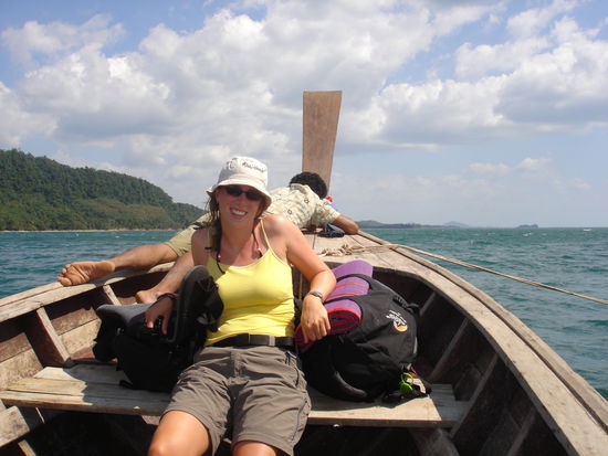 Für die nächsten 9 Monate mein zu Hause: Mein Backpack und ich.