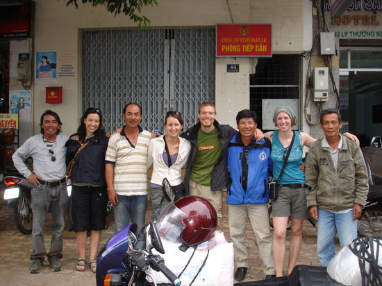 Abschied in Buon Ma Thuot. Ab morgen ist Girls Time.