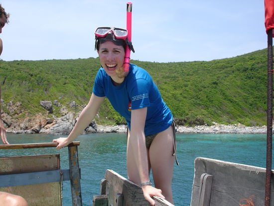 Die erste Schnorchel Tour hab ich schon hinter mir. Allerdings leider nicht mit Thailand vergleichbar.