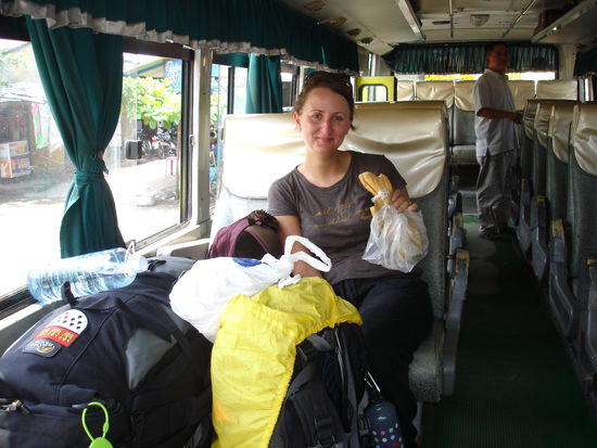 Wir mischen uns unter die Einheimischen.