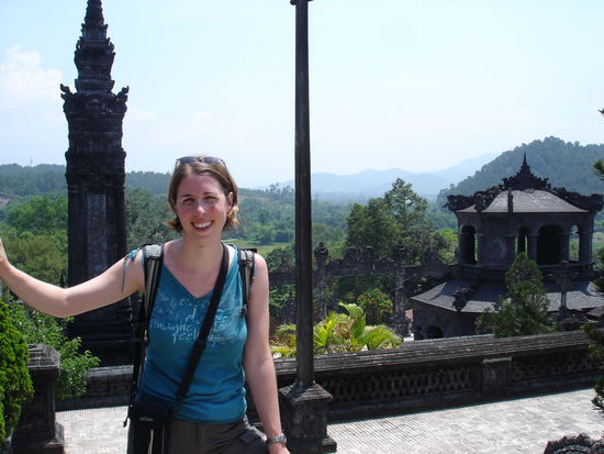 Die Aussicht entschaedigt fuer den anstrengenden Aufstieg.