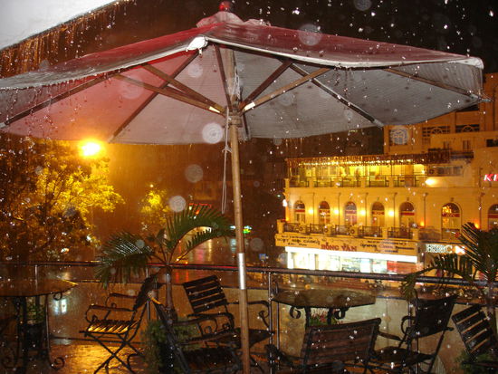 Auch Regen kann schoen sein. Aber soviel???