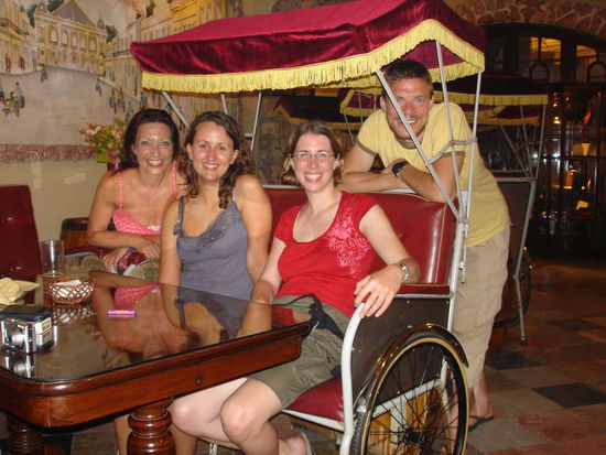 Die alte Truppe wieder vereint.