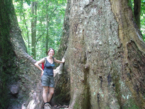 Da merkt man erst wie klein man ist.