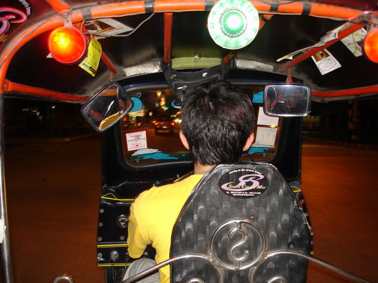 Mein TukTuk von innen