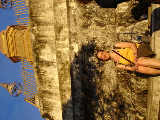 Abendsonne in Luang Prabang