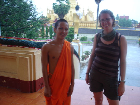 Eine der schoensten Begegnungen mit Einheimischen in Laos.