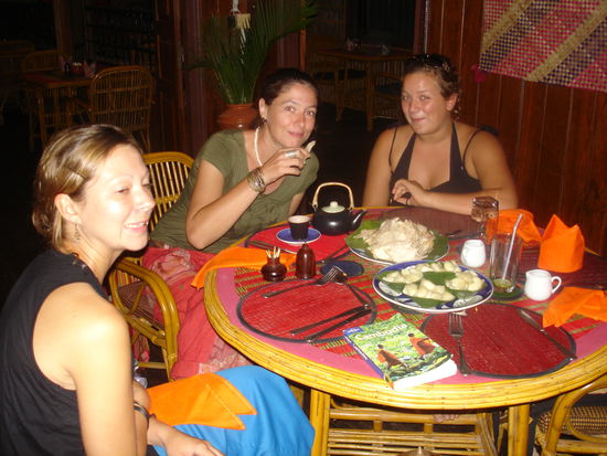 Hier geniessen wir unseren ersten Kambotschanischen Nachtisch.