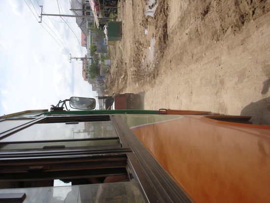 Und so die Strasse zur Thailaendischen Grenze.