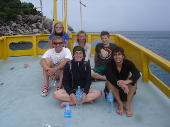 Happy nach meinem "ersten kleinen" Tauchgang.