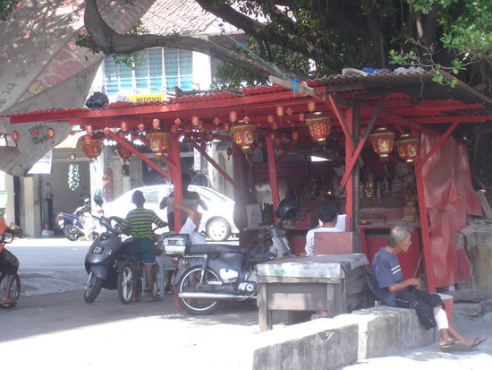 Einer der chinesischen Tempel.