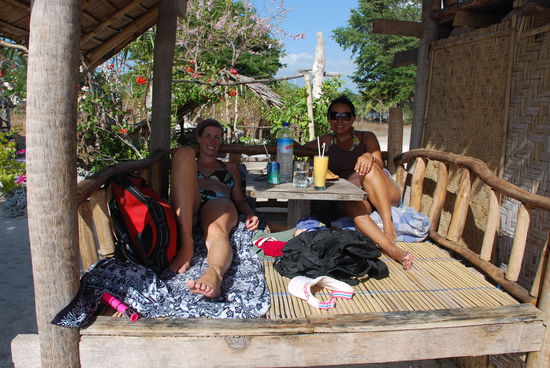 So haben wir eigentlich jeden Tag verbracht. Essen, schnorcheln, essen...