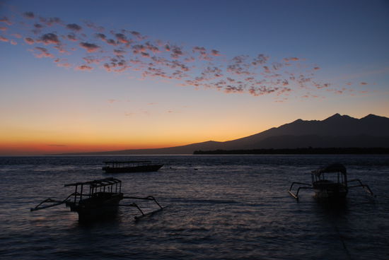 Zur Abwechslung mal ein Sonnenaufgang.
