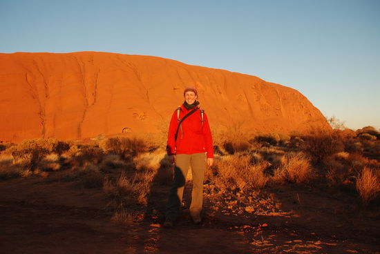 Nein das ist kein Rueckschritt, das ist bei Sonnenaufgang.