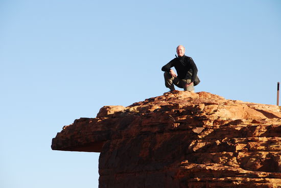 Da hab ich mich dann doch nciht hochgetraut. Dafuer war Craig umso mutiger...