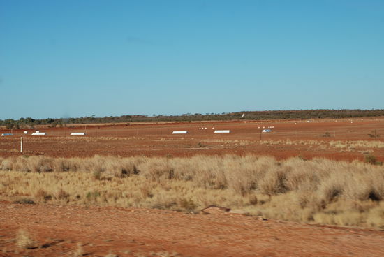So sieht ein Flughafen im Outback aus.