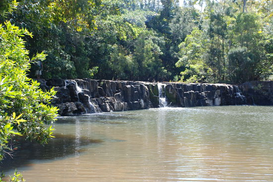 Unsere einzige Dusche in 7 Tagen. Ihr koennt euch nicht vorstellen wie wir dieses Wasser am vierten Tag genossen haben.