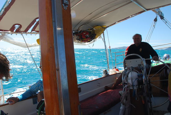 Und endlich wieder segeln...