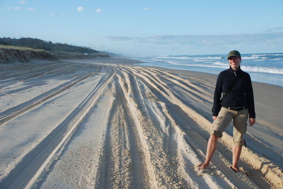 Sonnenuntergang bei unserem Camp