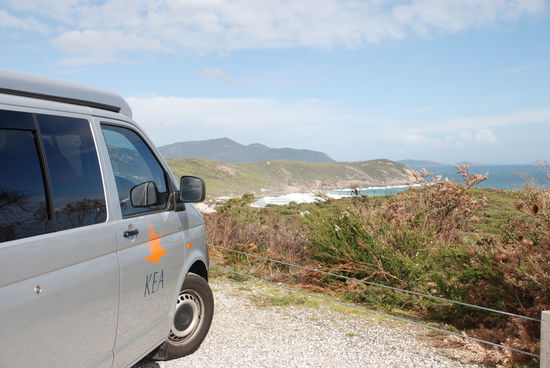 Hier scheint sogar die Sonne.