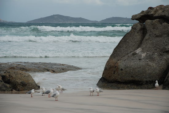 Es sieht nicht nur kalt aus, es war auch kalt.