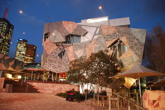 Lichtskulpturen in Melbourne