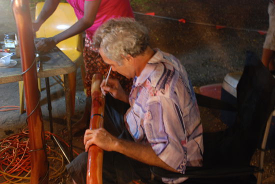 Mein neues Baby wird bepinselt