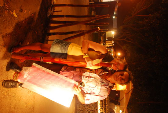 Unser geduldiger Berater und mein persoenlicher Kuenstler