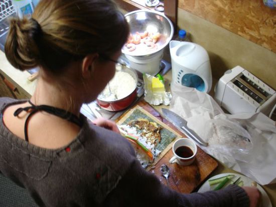 Mein erstes Mal Sushi machen.