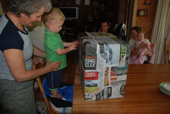 Das Prinzip grosses Geschenk wirkt immer.