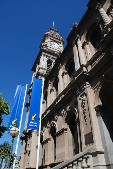 Das Visitorcenter von Bendigo