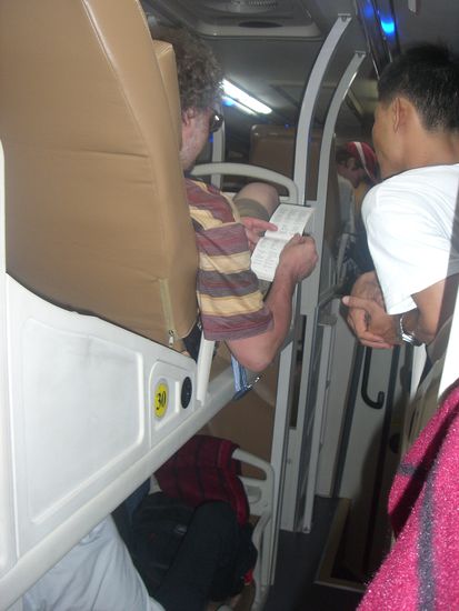 mal ein Sleeping Bus von innen