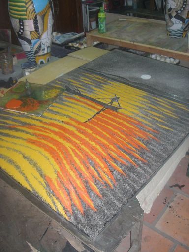 eines der Kunstwerke