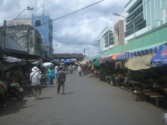 Markt von Vinh Long